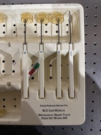 St. Jude Mechanical Sizer Instruments & Tray Set Model 905