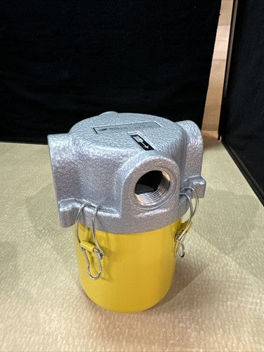 New Plastic ELMO ZFP 145 (06) Vacuum Pump Tight Dust Seperator 1" Inlet Outlet