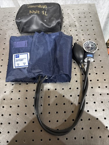 Medline Blood Pressure Handheld Artery Sphygmomanometer Adult XL Cuff