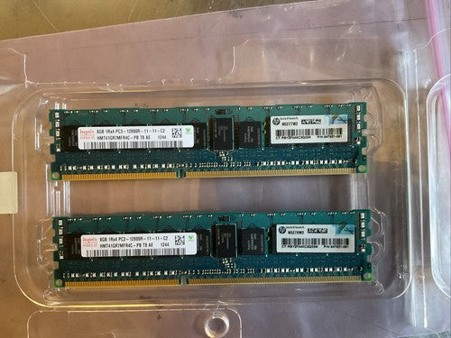 Lot Of 2 HMT41GR7MFR4C-PB Hynix 8GB PC3-12800R DDR3 ECC Memory Module
