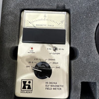 ETS Holaday HI-3624A ELF Magnetic Field Meter Survey Tool with 491017 Sensor
