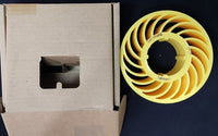 Generic 141K136H02 Pinch Wheel 2.3x6” Rubber Flexing Yellow 70A