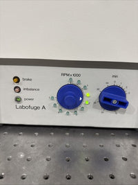 Baxter Labofuge A 2502 Centrifuge W/ Heraeus Sepatech 2165 Rotor
