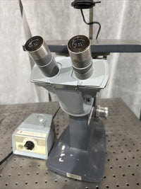 American Optical 1810 Inverted Microscope 4x, 10x, 6.5x W/ Light Source