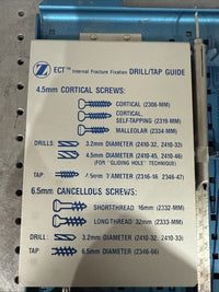 Zimmer 2600-11 Internal Fracture Fixation Instrument Set