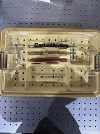 CarboMedics TR101 Heart Valve Instruments and Tray