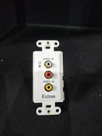Extron CVEQ 100 D #60-867-01 RCA AV Composite Video Audio Line Driver (Decora)