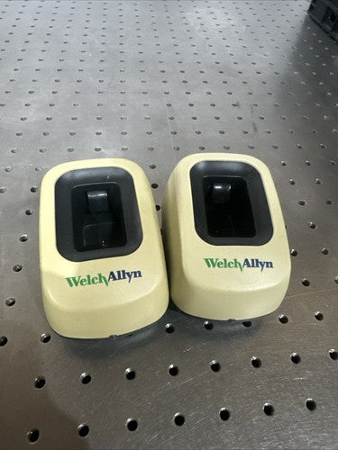 Lot Of 2 Welch Allyn 739 Series Charger Without Power Supply. Working