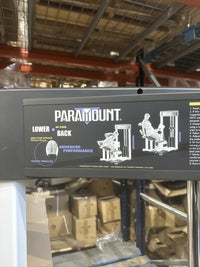 Paramount Fitness AP-3300 Lower Back Advanced Performance