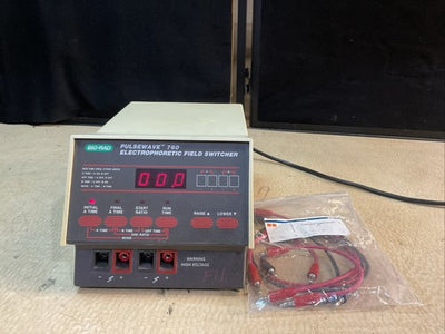 BIO-RAD PULSEWAVE 760 ELECTROPHORETIC FIELD SWITCHER With Leads