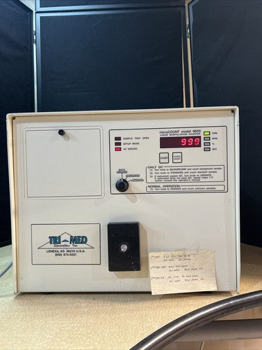 Tri Med Microcount Model 9605 Liquid Scintillation counter