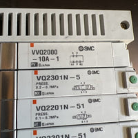 SMC VV5Q21-08-DAN00 Manifold assembly