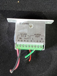 Extron DAS101CM-2 Audio Input Module 3.5mm Wall Plate Insert White