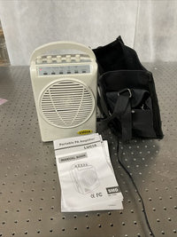 Lucia Portable PA Amplifier with Bag 50W 110V 60 Hz with Built-in Battery