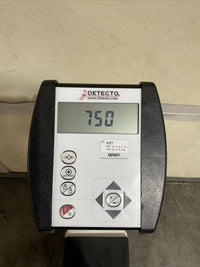 DETECTO CARDINAL 750 SCALE DIGITAL WEIGHT INDICATOR DISPLAY BMI EMR