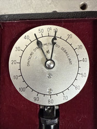 Vintage Bailliart Ocular Dynamometer Bailliartw/ Case - Works!