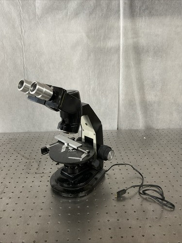 Bausch & Lomb 4 Objectives Binocular Microscope (No Objectives Or Power Source)