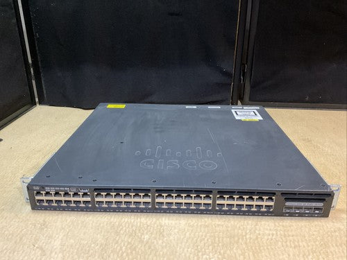 Cisco WS-C3650-48FD-S V04 Gigabit Managed Switch Catalyst 3650 48 PoE+ 2x10G