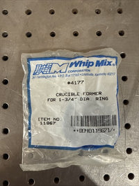 Whip Mix #4177, 1-3/4" Round Crucible Former Ring - NEW