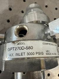 Victor regulator GPT 270-580 custom co2 system, Victor GPT270-580