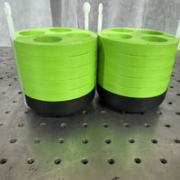 * Pair Beckman Coulter 345371 4x50mL Tube Bucket Inserts Assembly SX4750/SX4750A