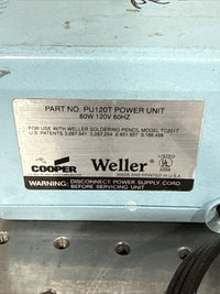 EUC Weller WTCPT Professional Soldering Station Power Unit Only