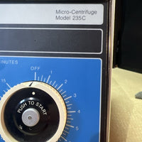 FISHER SCIENTIFIC Micro-Centrifuge Model 235C with 20 Place Rotor 4-978-235B