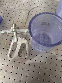 Degussa Degu Dent 4 mixing bowls. 2 small, 2 large for Multivac mixer