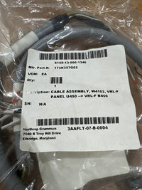 TURCK 12976 U2-16501 CABLE ASSEMBLY W4102 VRL-F PANEL U450 VRL-F B450 U3S