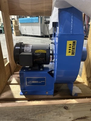 Industrial Blower Assembly Baldor Motor 1HP 230/460V ATU Reduction System