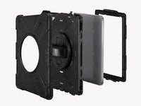 Heavy Duty Case w/ Strap For iPad Pro 11 2024 M4 Rotating Kickstand