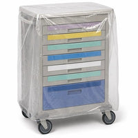 MediChoice Plastic Cart Cover 38x26x48 Clear 50/Roll MC4807 NEW