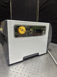 Zebra ZT410 Industrial Label Printer. SN: 18J192905272. Missing Printer Head