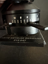 Leica Leitz Wetzlar Laborlux S K Swing Out Microscope Condenser 513 547 513547