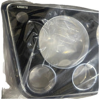 1969-72 Chevy GMC Truck Dash Bezel Black Chrome Trim 69-9271-B New
