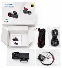 4K WiFi Dash Cam Front & Rear Car DVR Traffic Recorder G-Sensor