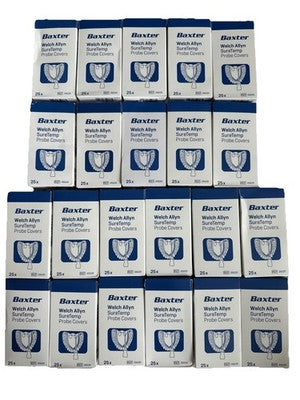 Baxter Welch Allyn SureTemp Probe Covers REF 05031 Lot of 22 Boxes 550 Covers
