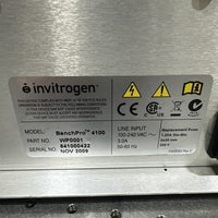 Invitrogen BenchPro 4100 Western Card Processing Station Used WP0001