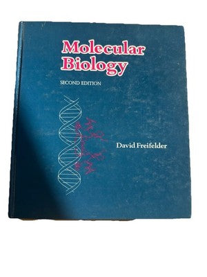 Molecular Biology 2nd Ed David Freifelder Hardcover 1986 Textbook