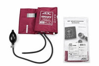 New ADC 865-12XBD Adult BPCuff Inflation System Large Adult Burgundy