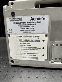 AeroNOx Nitric Oxide NO Delivery & Analysis System No Power Supply