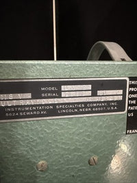 Ultraviolet Analyzer by ISCO UA-2