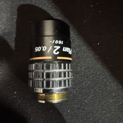 Nikon CFN Plan 2X/0.05  Microscope Objective Lens Labophot Optiphot Alphaphot