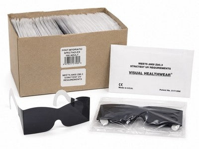 Visual Healthwear Adult UV Protective Glasses Box of 100