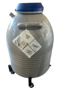 Taylor Wharton HC34 Cryogenic Storage Dewar Tank 34L w/ Insert & Lid Empty