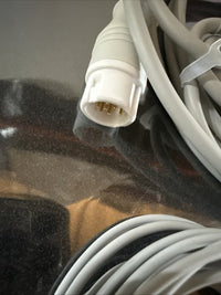 Philips HP Style 5 Lead ECG Cable HP-2585 W/ Phillips HPA5-90P 5 Lead Cable