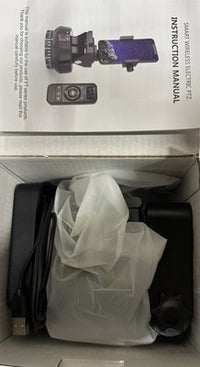 Wireless Remote Pan Tilt Head PTZ 2.4G Camera Phone Mount Tripod
