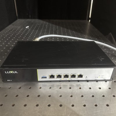 Luxul Epic 4 Multi-WAN Gigabit Router Model ABR-4500 w/AC cord