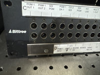26x DVJ-W 75 Ohm Dual Video Jack Patchbay Rack Mount 0A0614K