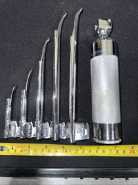 Foregger Laryngoscope Folding Medical Scope w/ Miller 0,1,2,3,4